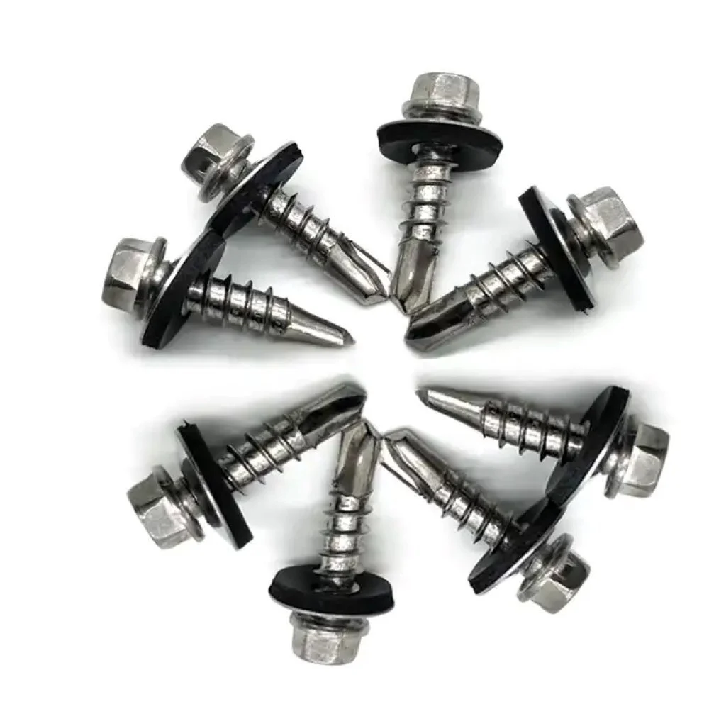 SS Hex Head Self Drilling Screw